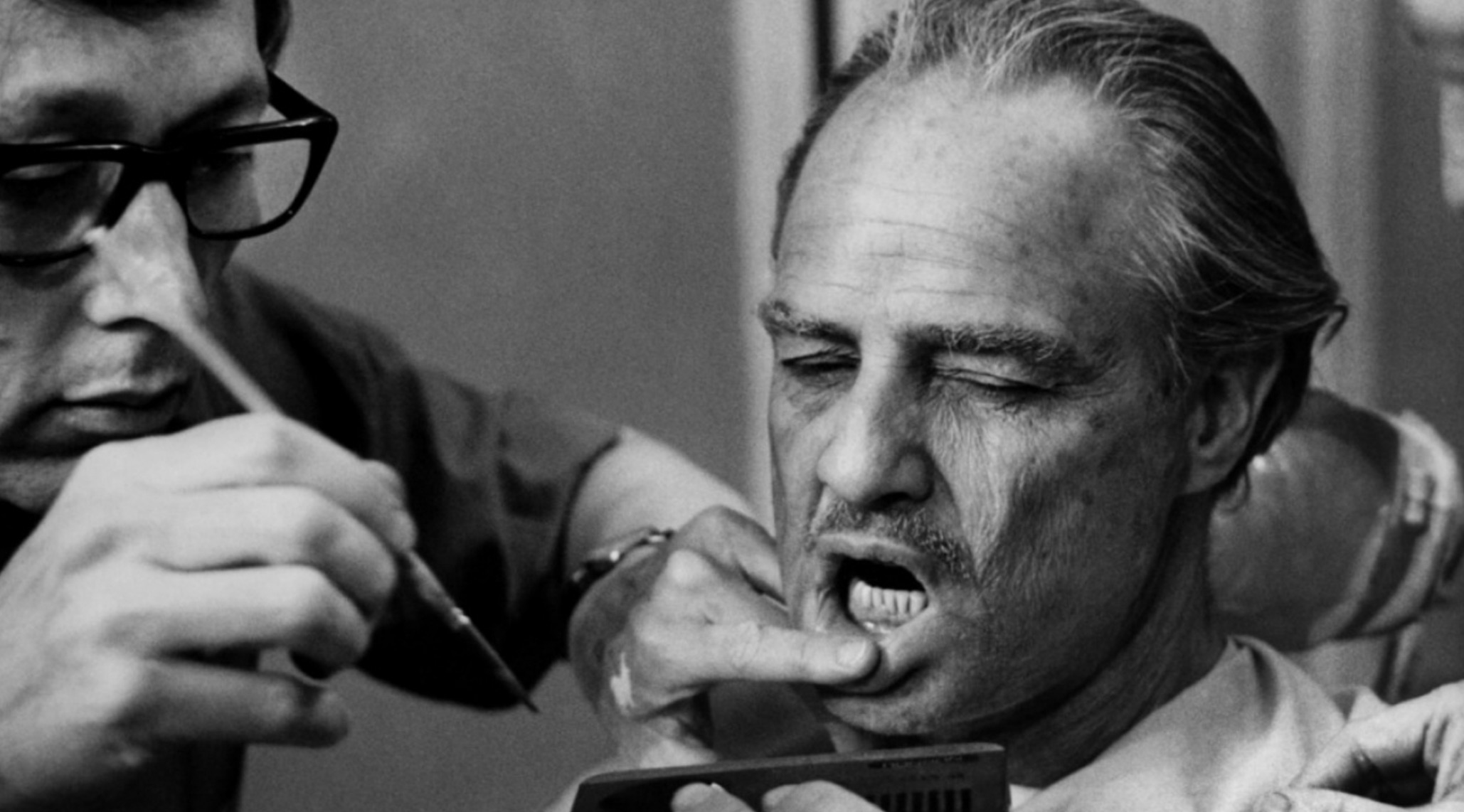 He stuffed cotton in his mouth for his “Godfather” audition 